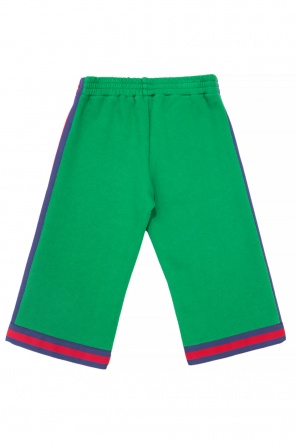 Shorts with 'web' stripes, zdjęcie 2 Shorts with 'web' stripes od Gucci Kids